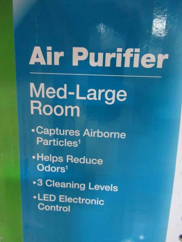 lot 110 image: HONEYWELL HEPA CLEAN TOWER AIR PURIFIER