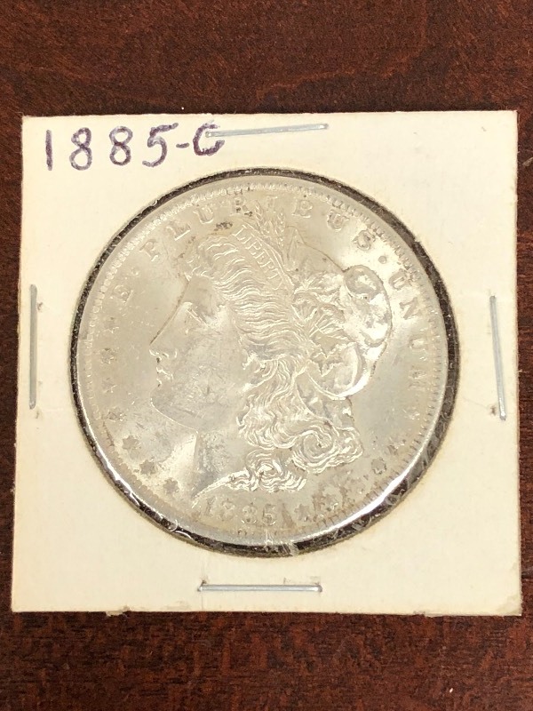 1885-O Morgan Silver Dollar ...