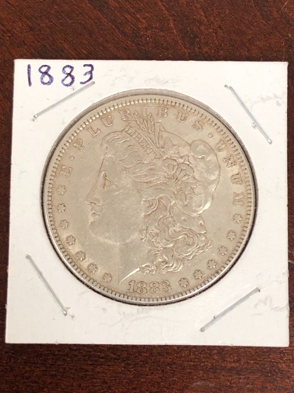 1883 Morgan Silver Dollar ...