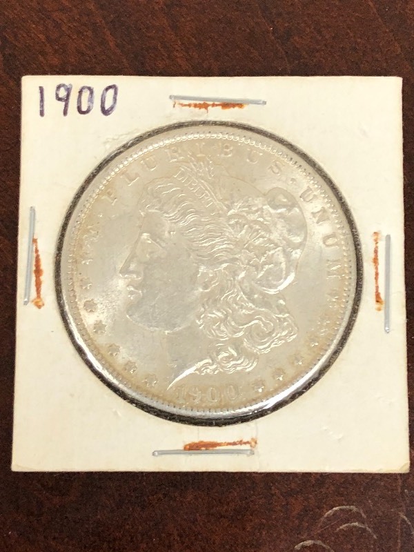 1900 Morgan Silver Dollar ...