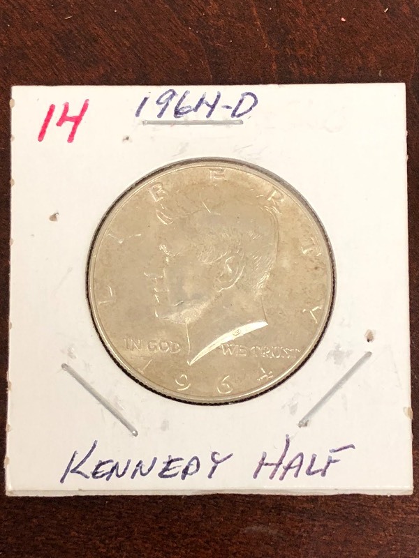 1964 Kennedy half Dollar...