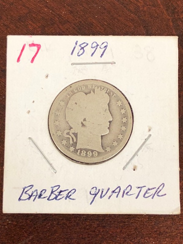1899 Barber Quarter...