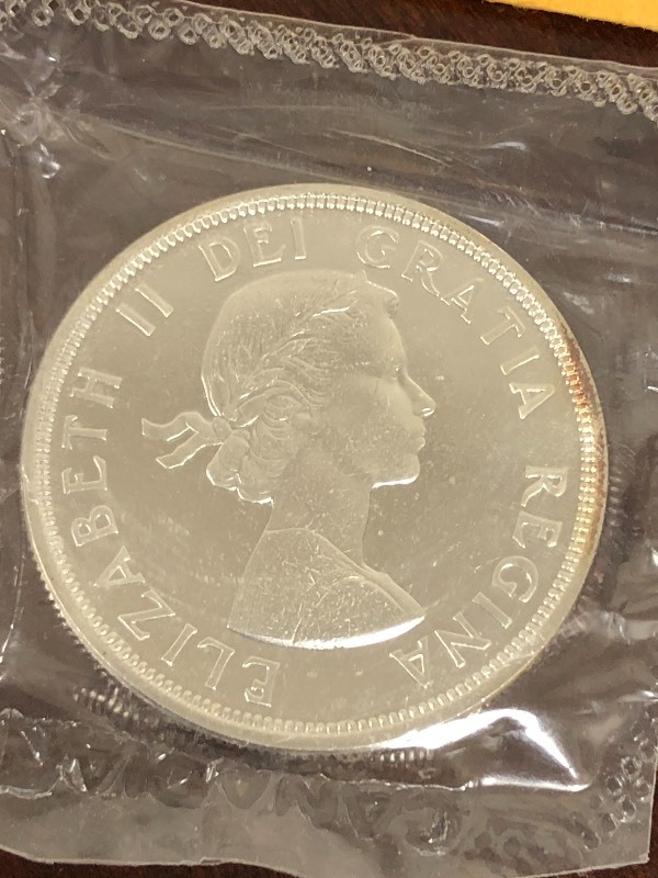 Uncirculated 1964 Canadian Silver D...