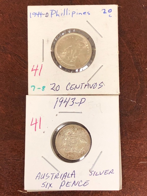 Foreign war time Silver Phillipine...