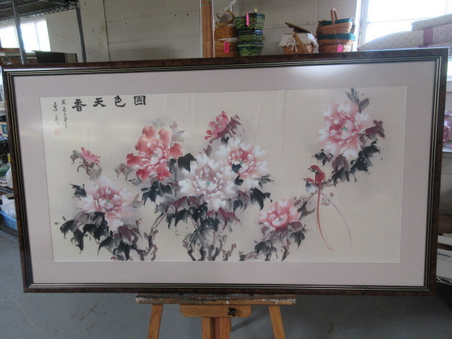 FRAMED ASIAN PRINT