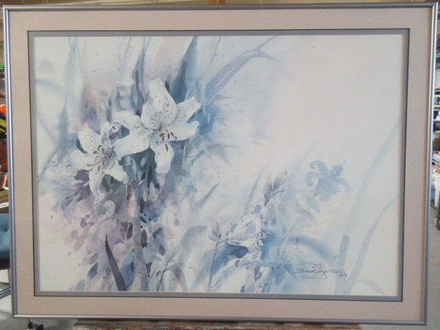 BRENT HEIGHTON SPRING LILIES PRINT