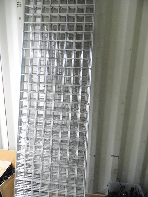 lot 2 image: Grid Wall Chrome Panels