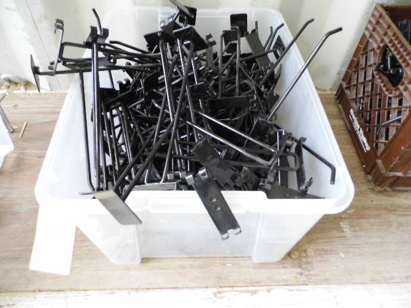 lot 3 image: Grid Wall Hooks