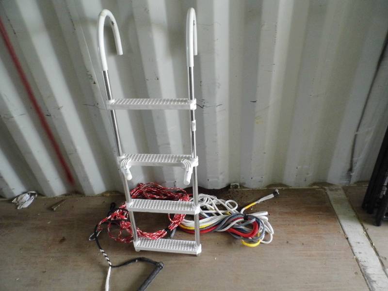 lot 13 image: Boat Ladder - Tow Ropes
