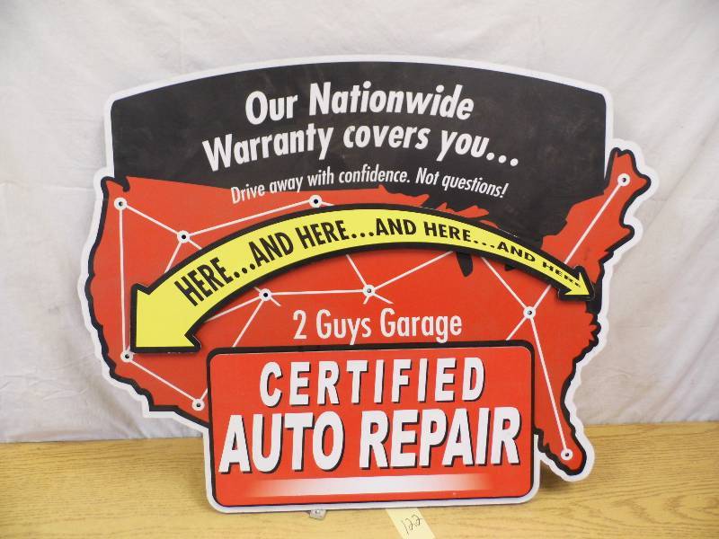 Repair Sign