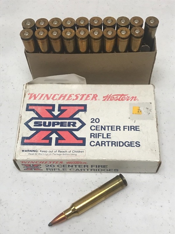 lot 16 image: (1) Box Of Winchester 300-Win-Mag 1...