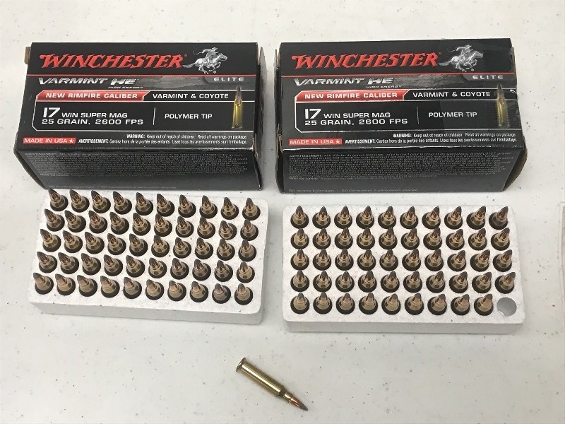 lot 19 image: (2) Boxes Of Winchester Varmint HE ...