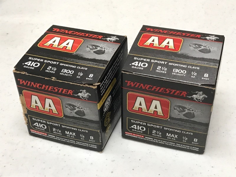 lot 32 image: (2) Boxes Of Winchester AA .410gaug...