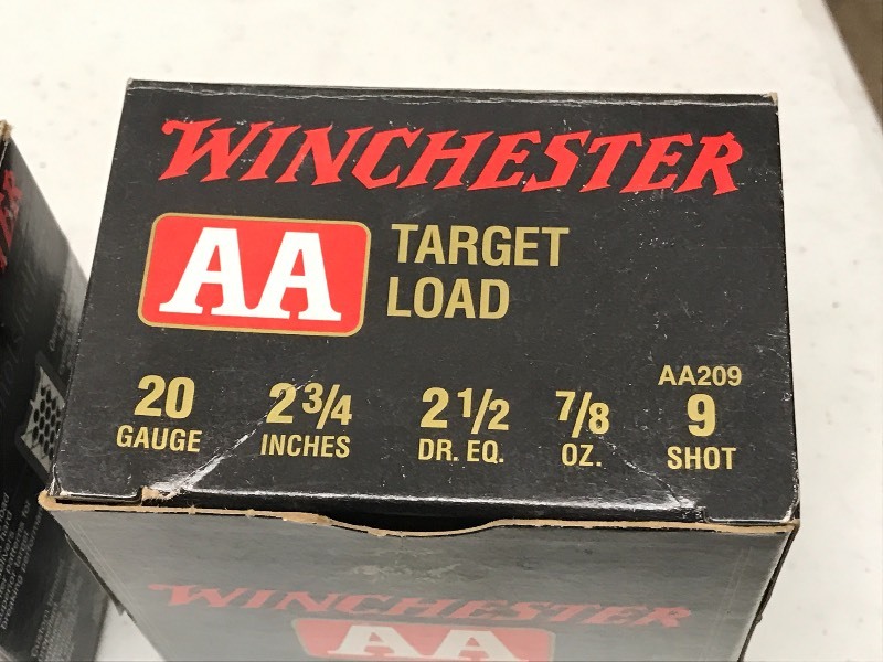 lot 41 image: (2) Boxes Of Winchester AA 20gauge ...