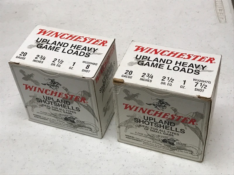 lot 48 image: (2) Boxes Of Winchester 20gauge #7....