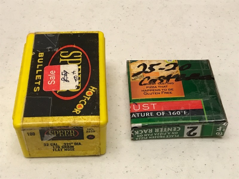 lot 80 image: (1) Box Of Speer 32-Cal 170grain Bu...