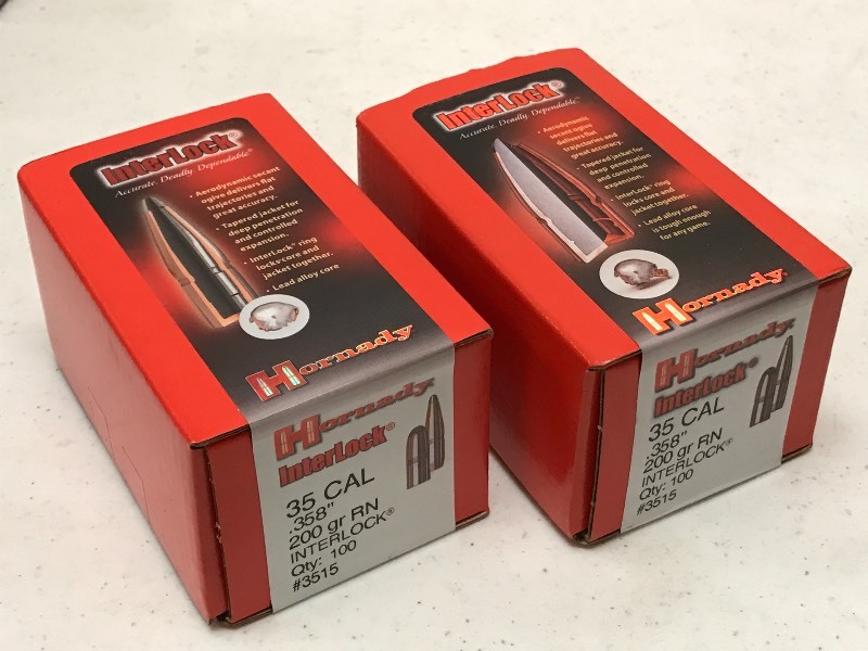 lot 83 image: (2) Boxes Of Hornady Interlock 35-C...