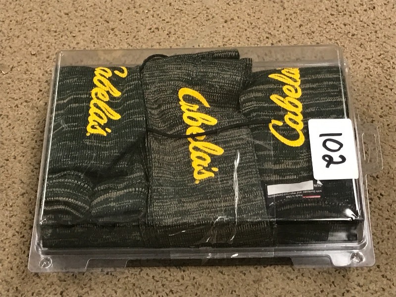 lot 102 image: New 3-Pack Of Cabelas Gun Socks ...