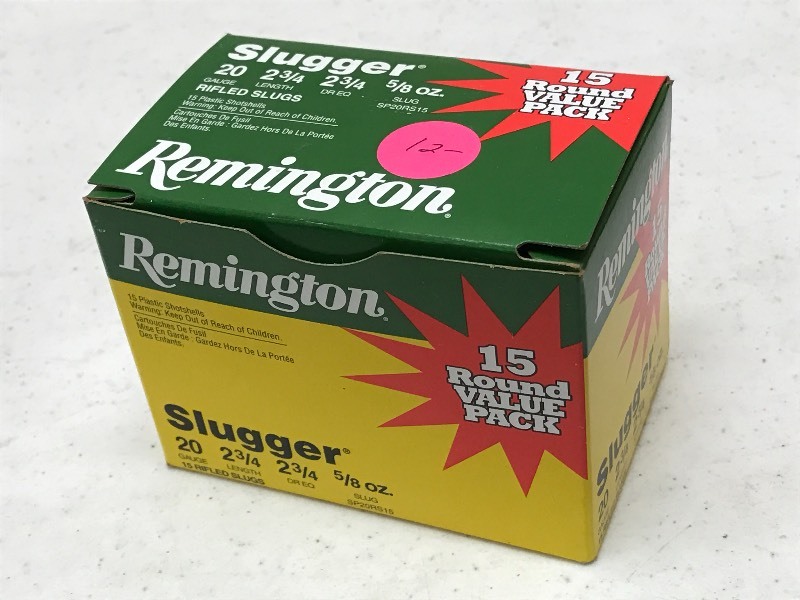 lot 71 image: (1) Box Of Remington 20gauge 58oz ...