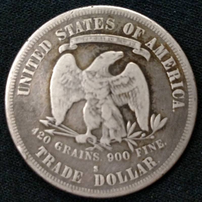 1878 S Silver Trade Dollar...