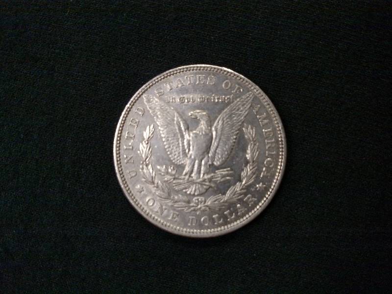 1879 O AU Morgan Silver Dollar...