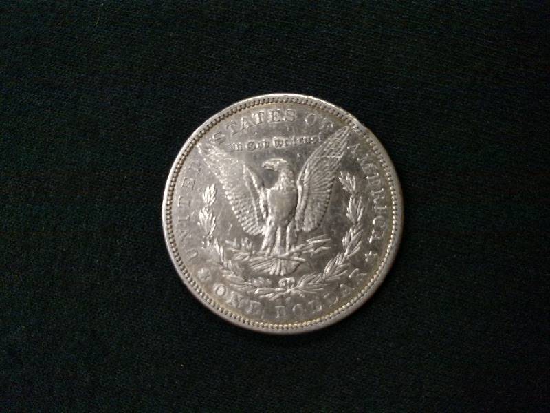 1879 S AU Morgan Silver Dollar...