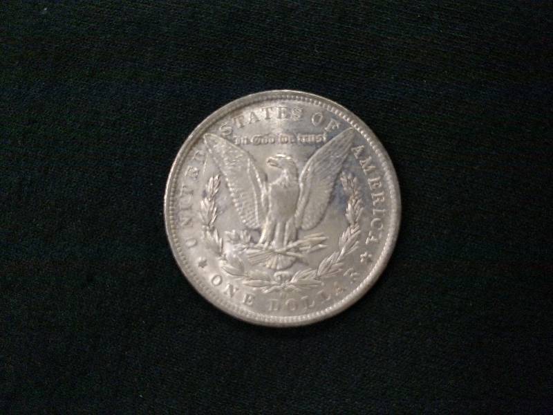 1883 O AU Morgan Silver Dollar...