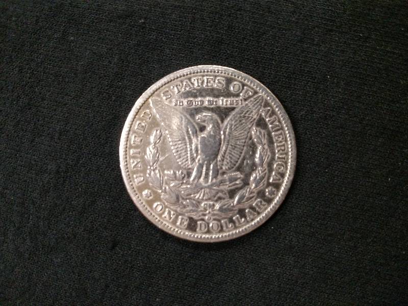 1886 O Morgan Silver Dollar...