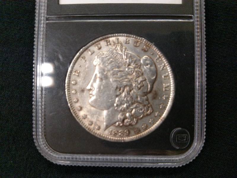 1889 Uncirculated PCS Morgan Silver...