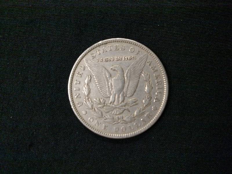 1890 Morgan Silver Dollar, Some Ton...