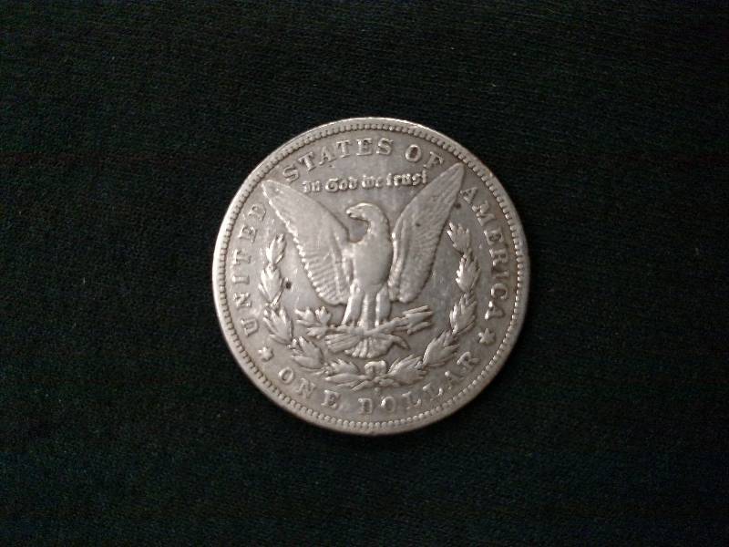 1896 S Morgan Silver Dollar...