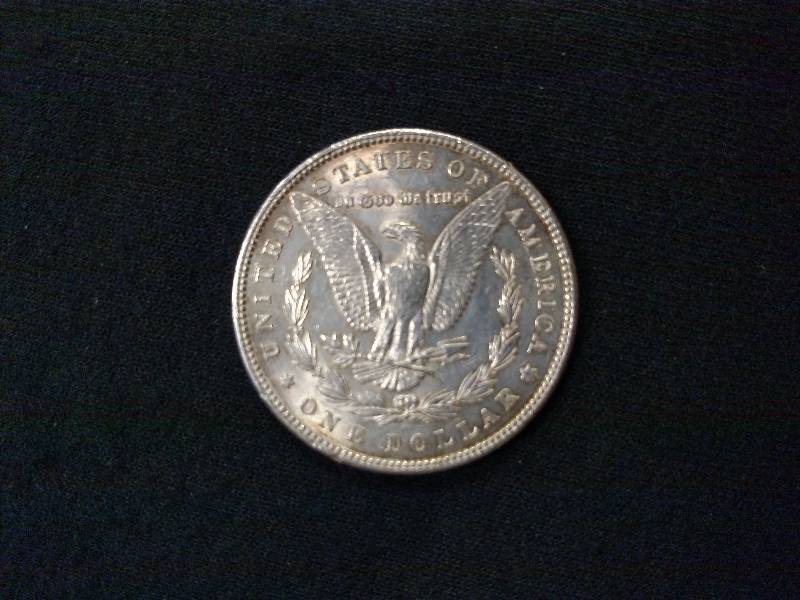 1897 Morgan Silver Dollar, Some Ton...