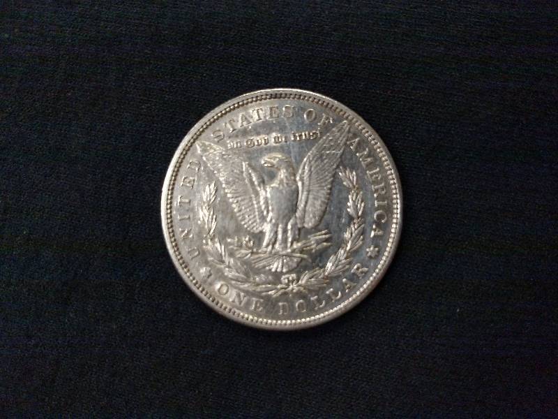 1897 AU Morgan Silver Dollar...