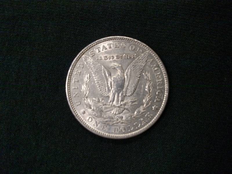 1898 AU Morgan Silver Dollar...