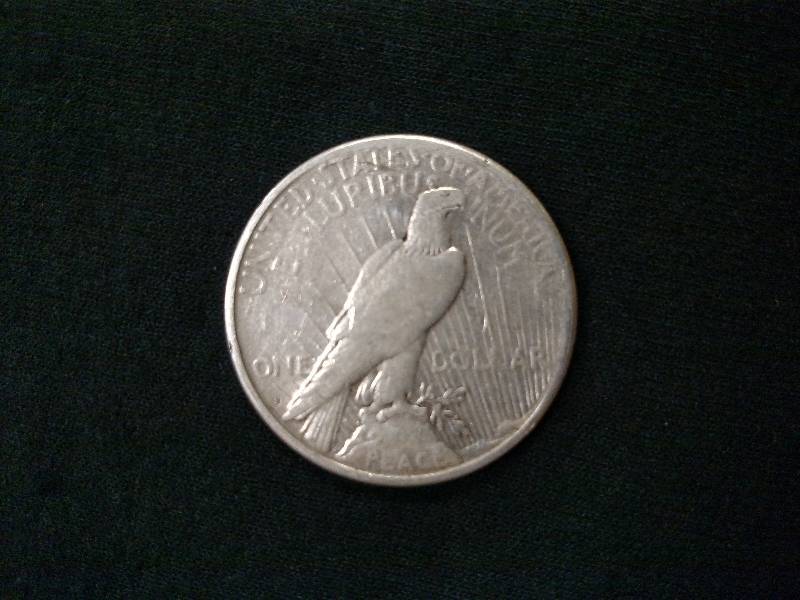 1922 S Peace Silver Dollar...