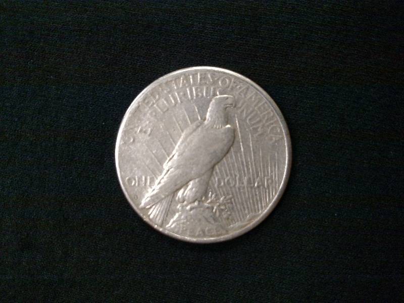 1922 S Peace Silver Dollar...