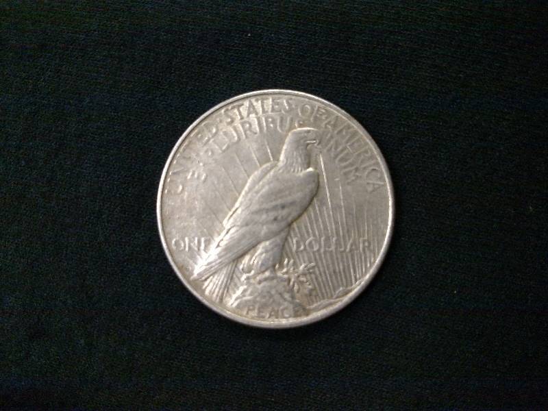 1923 D Peace Silver Dollar...