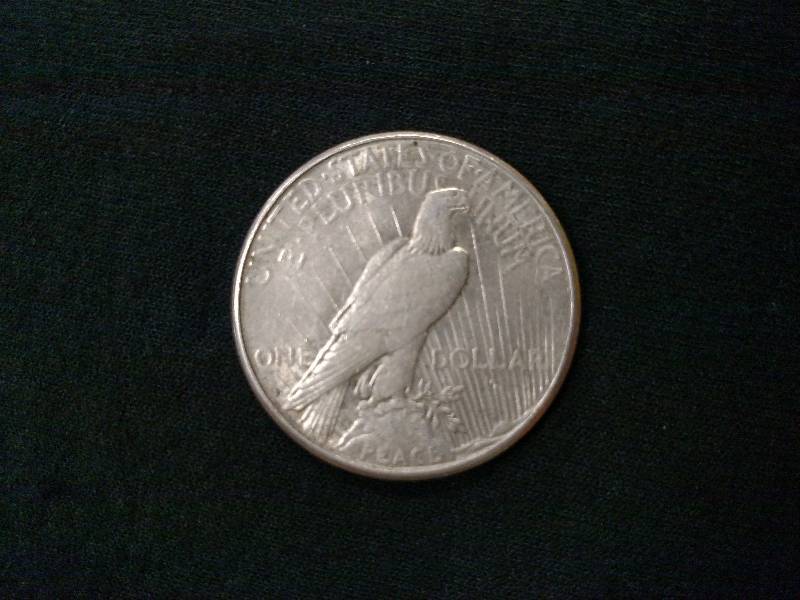 1923 S Peace Silver Dollar...