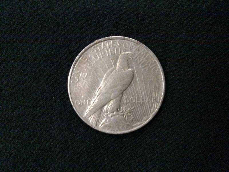 1927 D Peace Silver Dollar...