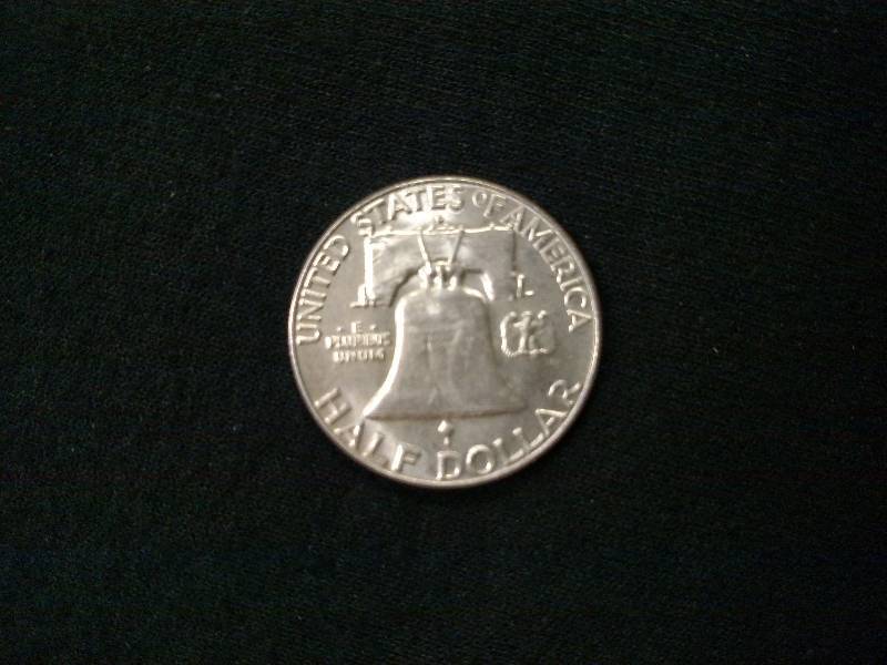 1963 D Franklin Silver Half Dollar...