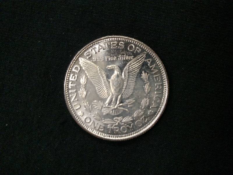 Morgan One Ounce .999 Silver Coin...