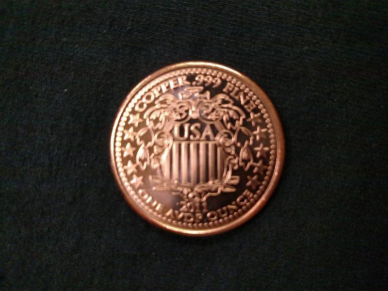 Indian Head One Ounce .999 Copper C...
