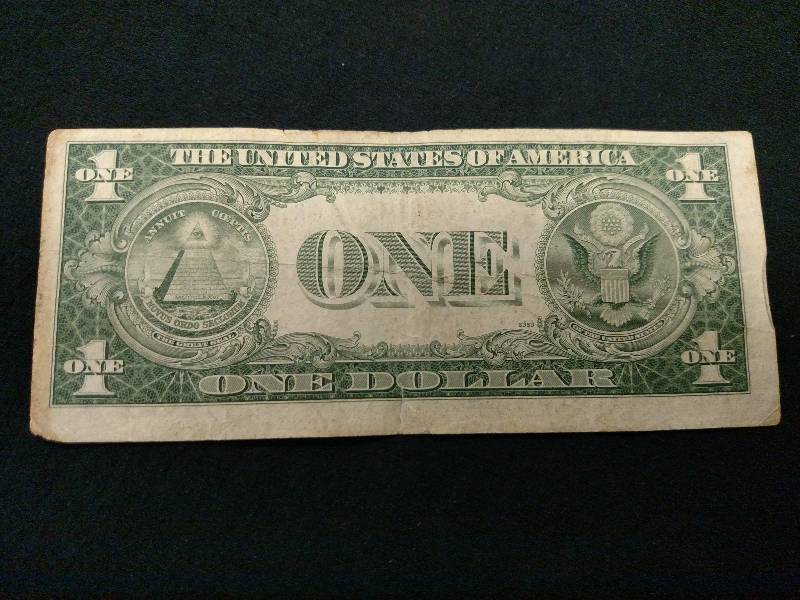 1935 E One Dollar Silver Certificat...