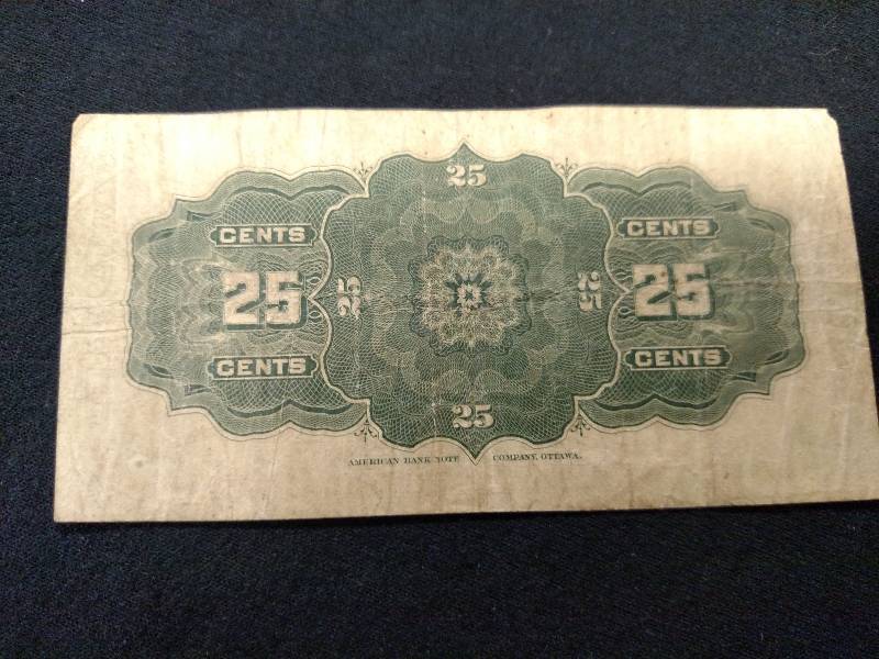 Dominion of Canada 25 Cents Fractio...