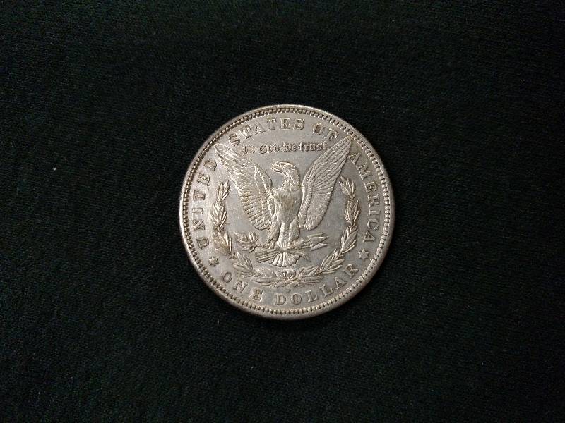 1881 S AU Morgan Silver Doll...