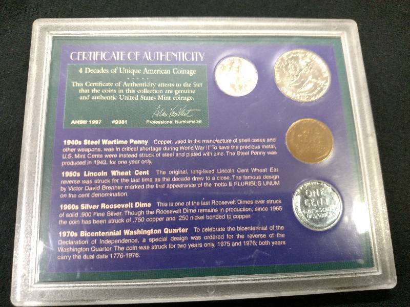 4 Decades of Unique American Coinag...
