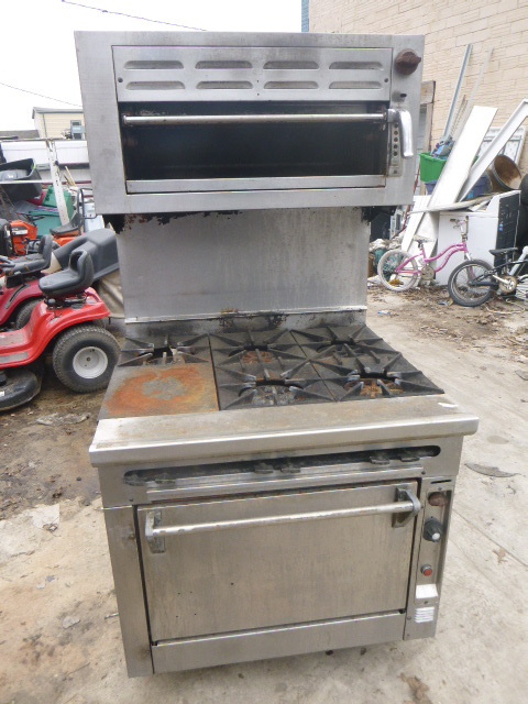 Gas Stove with Melter
