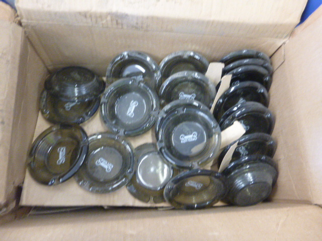 50 Glass Ashtrays