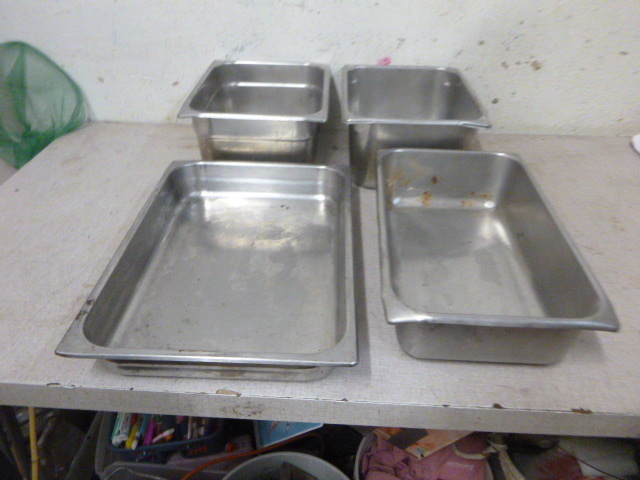 Stainless Steam Pans