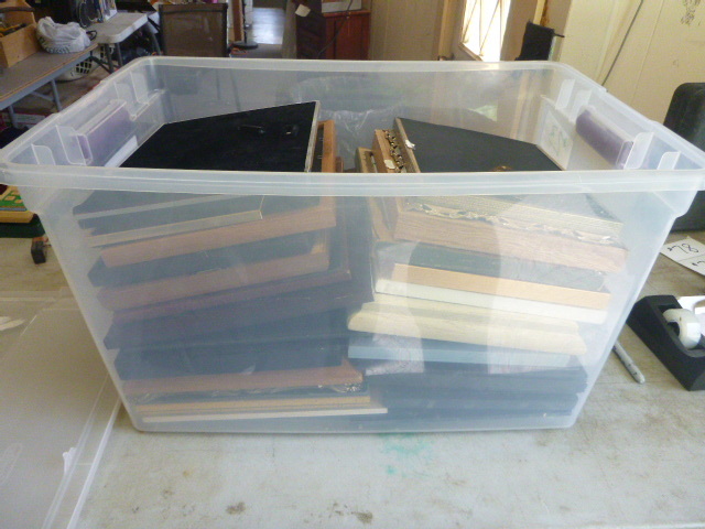 Bin Full of Pictures Frames